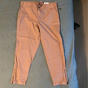 New with Tags! Women's Sonoma Goods For Life® Easy Paper Bag Waist Capri